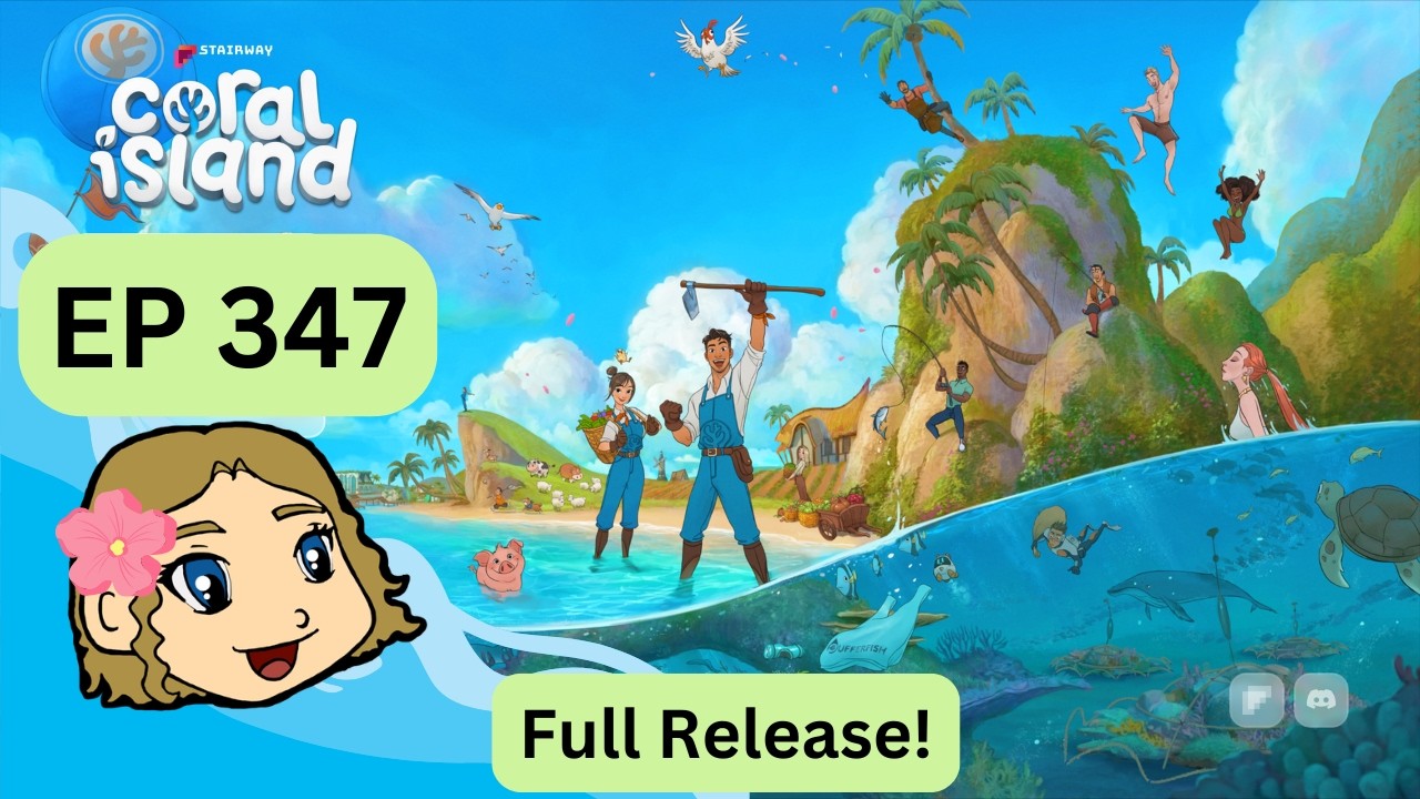Coral Island Ep 347 / YR 4 Spring / AntagonistKim Plays