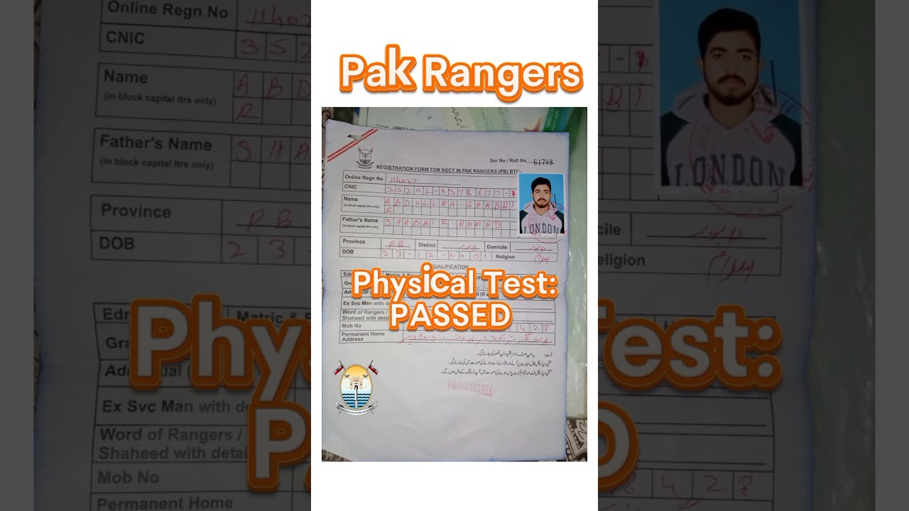 Pak Rangers Physical Test Passed #officialjobs #ranger #test  #punjabrangersjobs2024 #physicaltest