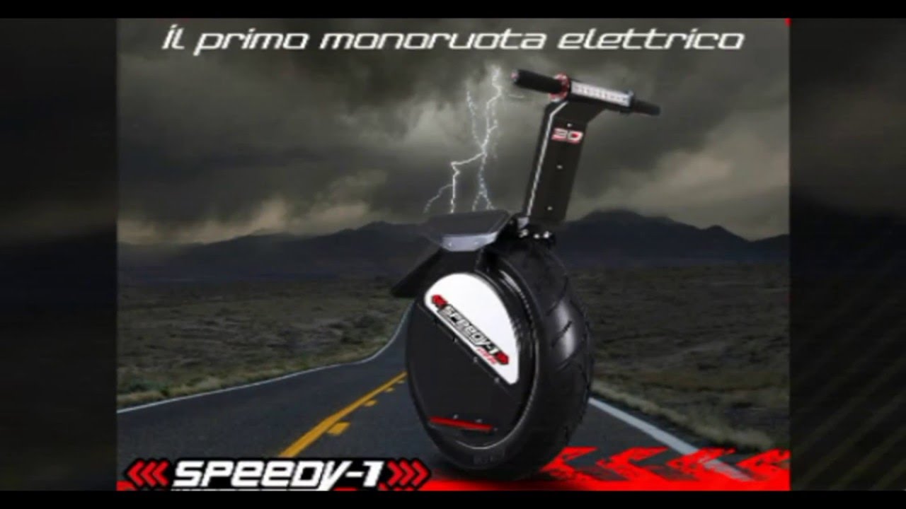 Scooter Monoruota Elettrico SPEEDY-1...!!!Novit&aacute; 2016 !!!