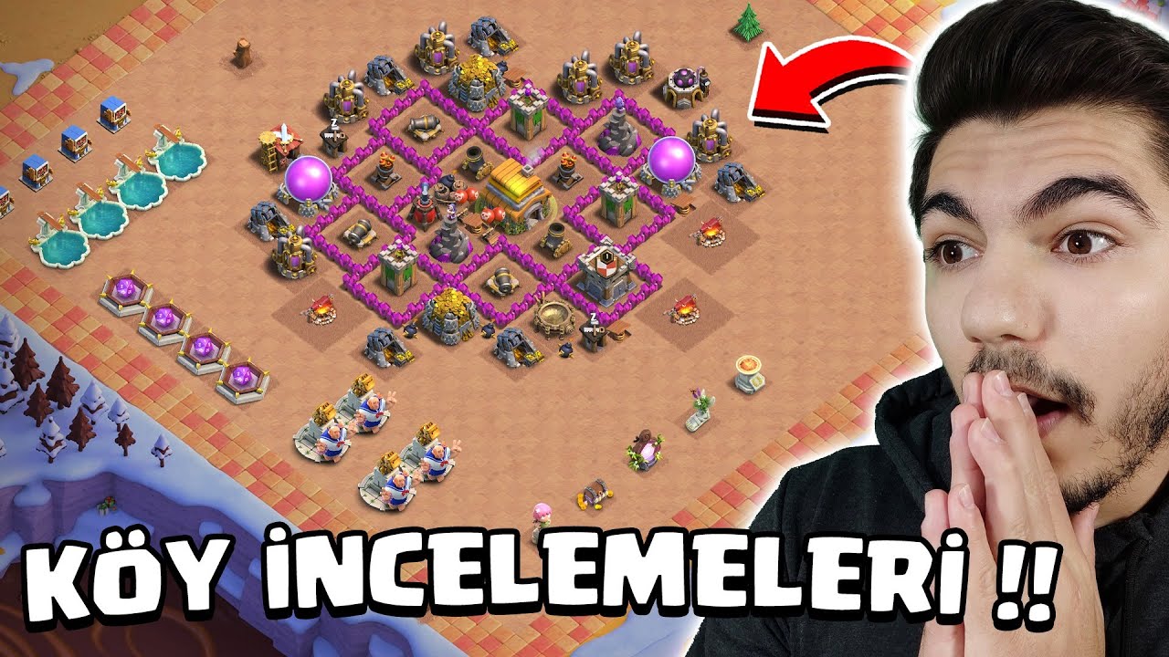 YILLAR SONRA KÖY İNCELEMELERİ !! - Clash Of Clans