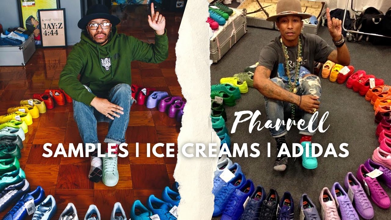 PHARRELL UNBOXING &middot; SAMPLES &middot; ICE CREAM &middot; SUPERCOLORS