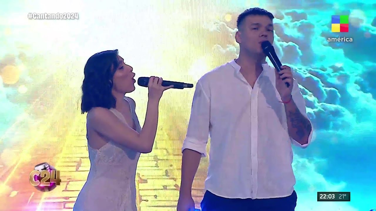 🌹 BRIAN LANZELOTTA y Evelyn Basile A PURO ROMANCE con 
