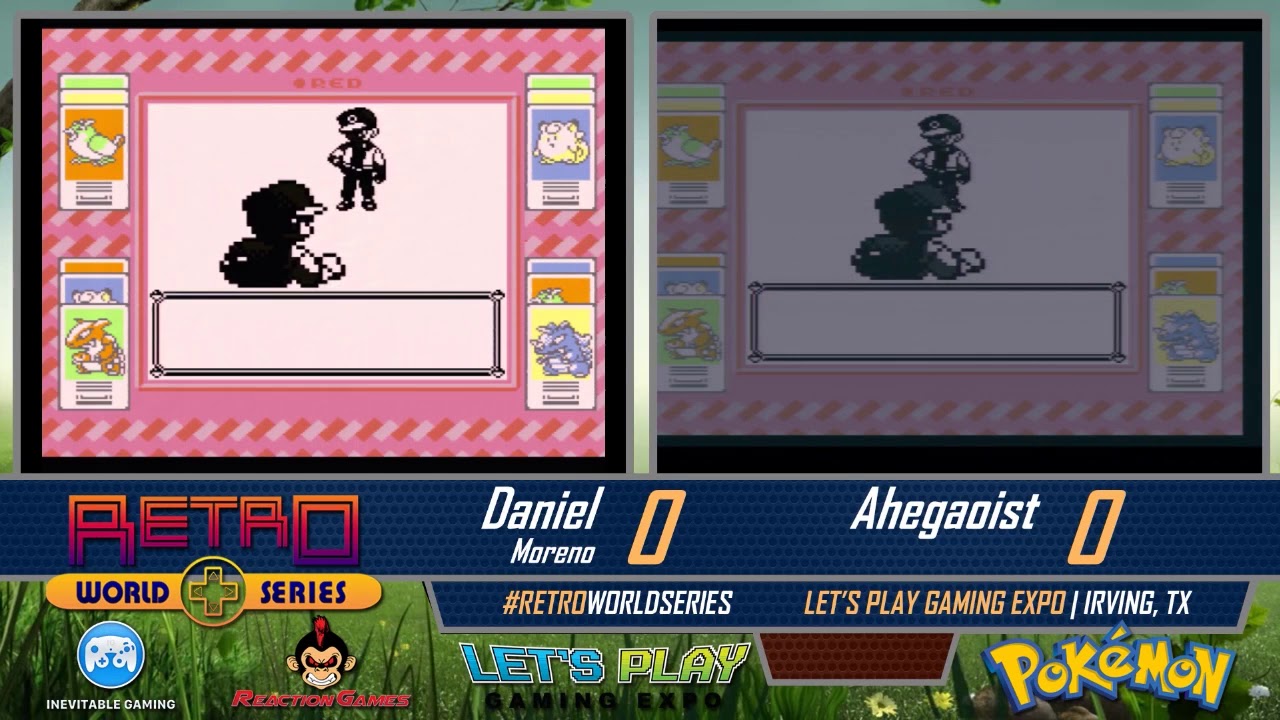 2017 Let's Play Gaming Expo - Pokemon RBY (Super Gameboy 2) - Rd 2: DanielMoreno vs Ahegaoist