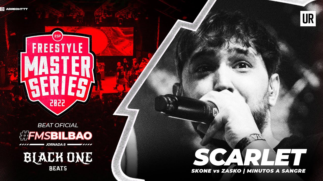 BLACK ONE - SCARLET | SKONE VS ZASKO | MINUTO LIBRE | INSTRUMENTAL | FMS ESPAÑA 2022 JORNADA 8