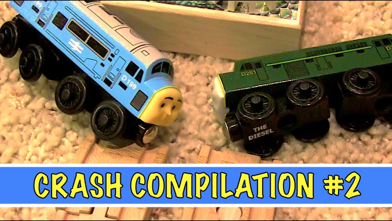 Seasons 6-10 Crash Compilation (Episodes 76-150) | Thomas & Friends Wooden Railway Adventures
