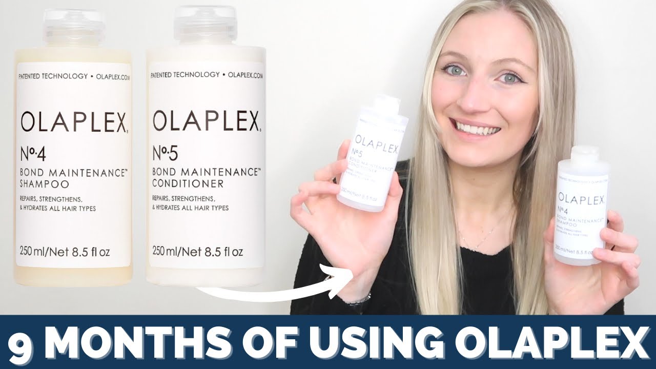 OLAPLEX SHAMPOO AND CONDITIONER | HONEST REVIEW AFTER 9 MONTHS OF USE | WORTH THE HYPE?