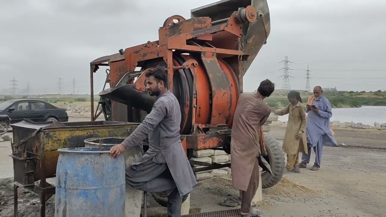 A old video construction in PIBT Coal Factory road 