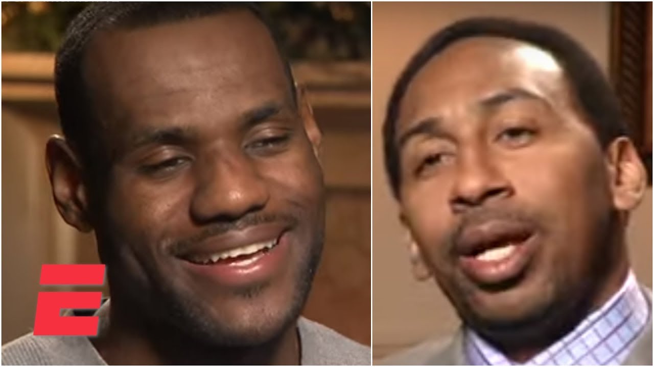 Stephen A. interviews LeBron James during his first MVP season (2008) | ESPN Archive
