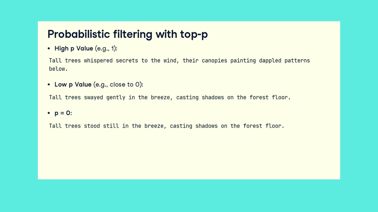 5 -Tuning inference parameters (Using Llama Locally)