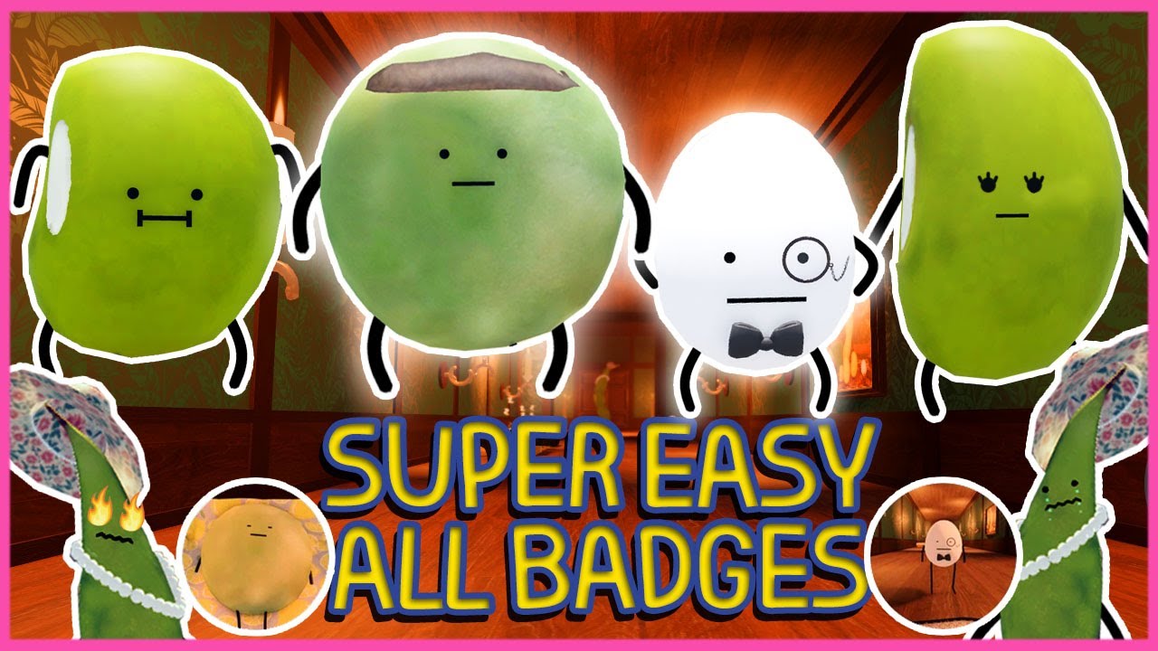 HOW TO GET FOODS FAKE EDAMAME , BUTLER EGG , MAMEKO , MAMESUKE Badges in SECRET STAYCATION - ROBLOX