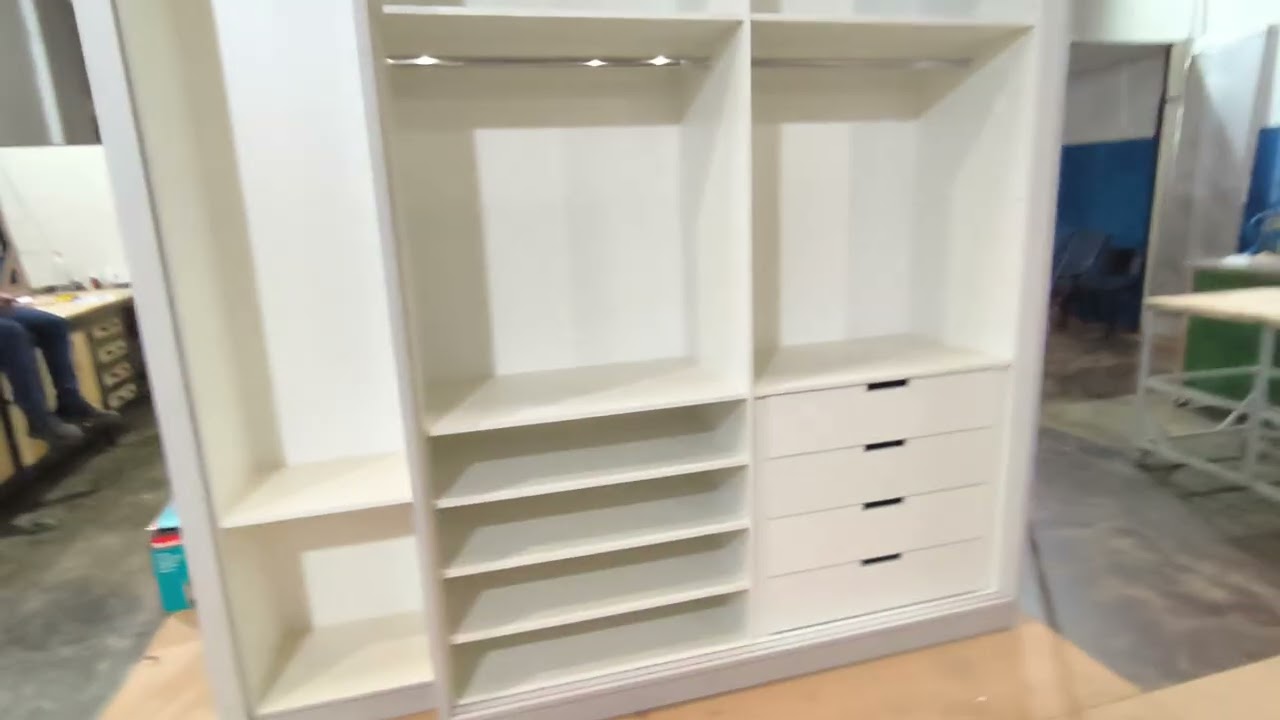 COMO FAZER UM ARMÁRIO DE QUARTO VEJA O VÍDEO RÁPIDO E RASTEIRO SEM GEMEÇÃO.