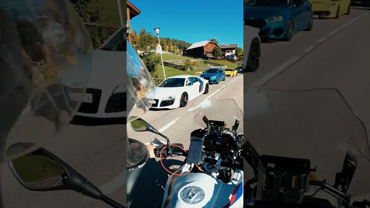 Italian Alps October 2023 #alps  #mototrip  #mototouring #italianalps  #stelvio #supercars