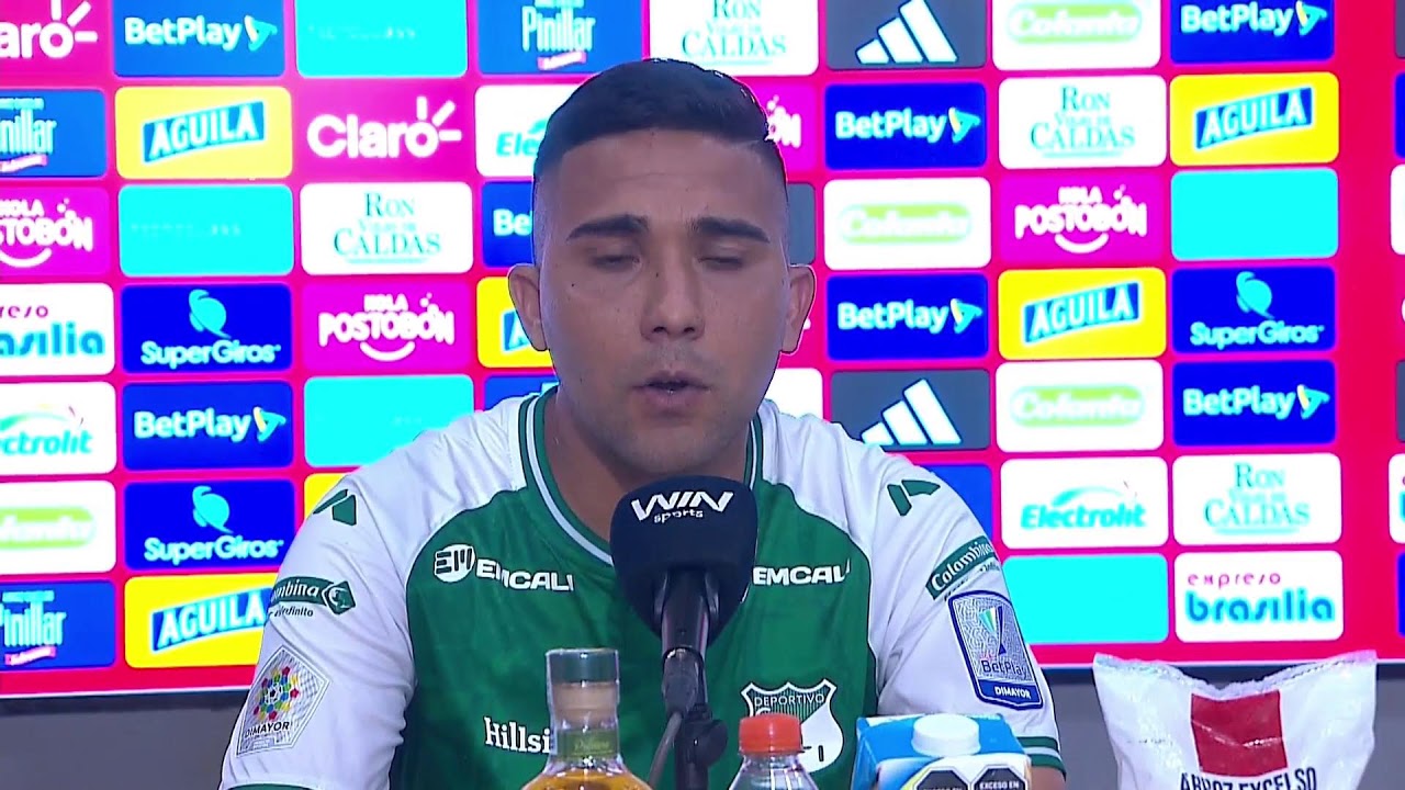 Rueda de prensa de Cali tras su partido con Junior