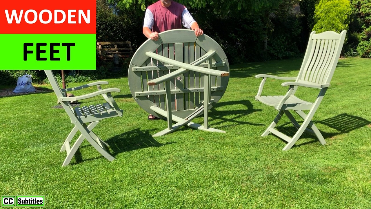 How to prevent Wooden Garden Furniture Feet from Rotting