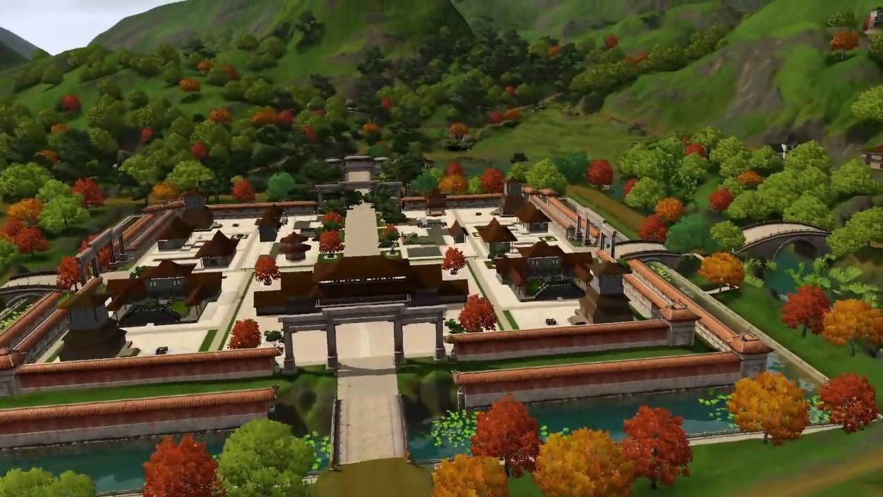 The Sims 3 World Adventures - China Arrival/Flyby Music