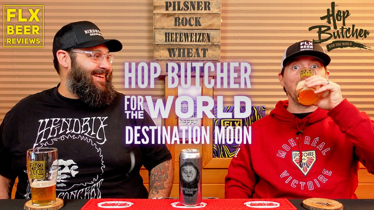 Hop Butcher For The World | Destination Moon (Imperial IPA) | Обзор пива № 744