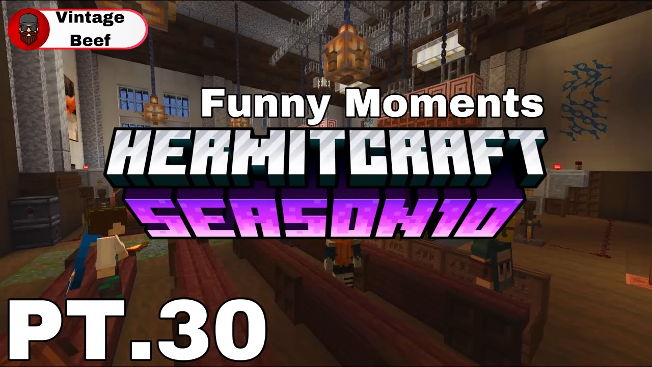 HermitCraft Сезон 10 (Забавные моменты) 30