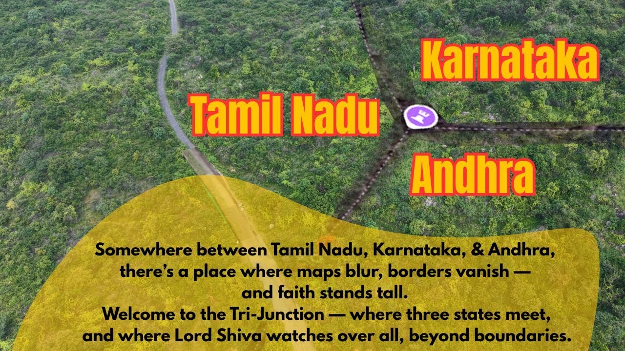 Where 3 States Meet! The Hidden Shiva Temple Beyond Hosur | Tamil Nadu &bull; Karnataka &bull; Andhra Border