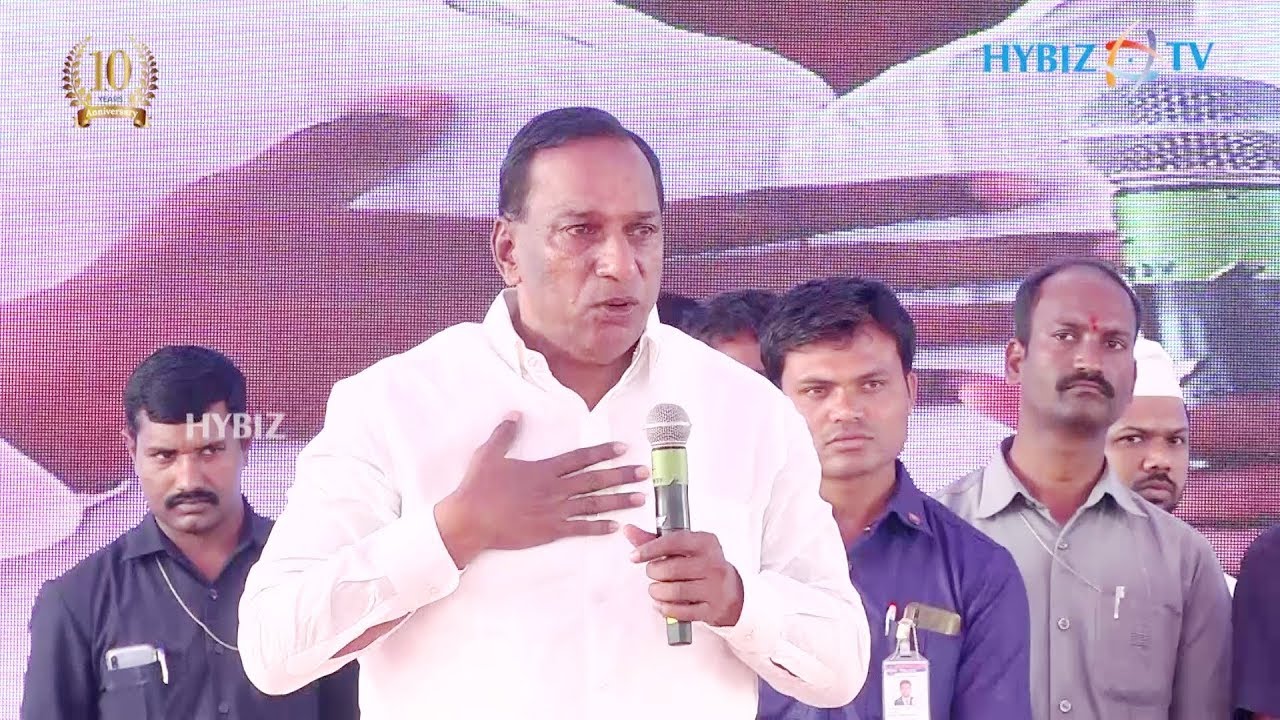 Minister Malla Reddy @ inauguration of Malla Reddy Cancer Hospital in Suraram