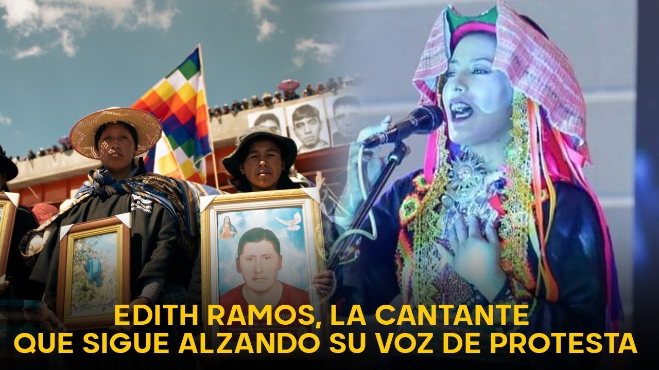 Edith Ramos desafía al Gobierno Regional de Puno al cantar en protesta por los fallecidos