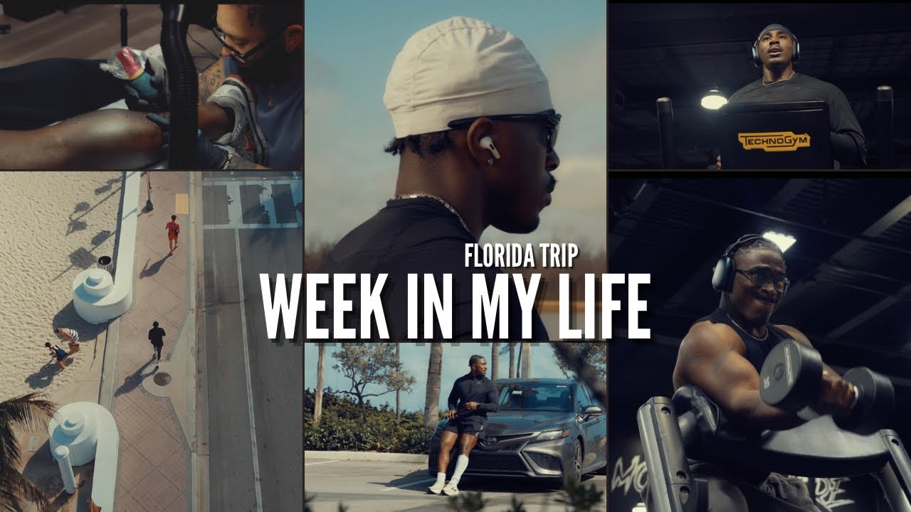 WEEK IN MY LIFE | TRAINING AND TRAVELING, SELF CARE AND  NEW TATTOOS | VLOG 34