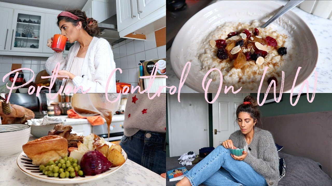 Portion Control For Weight Loss & Maintenence On WW UK | Natasha Summar
