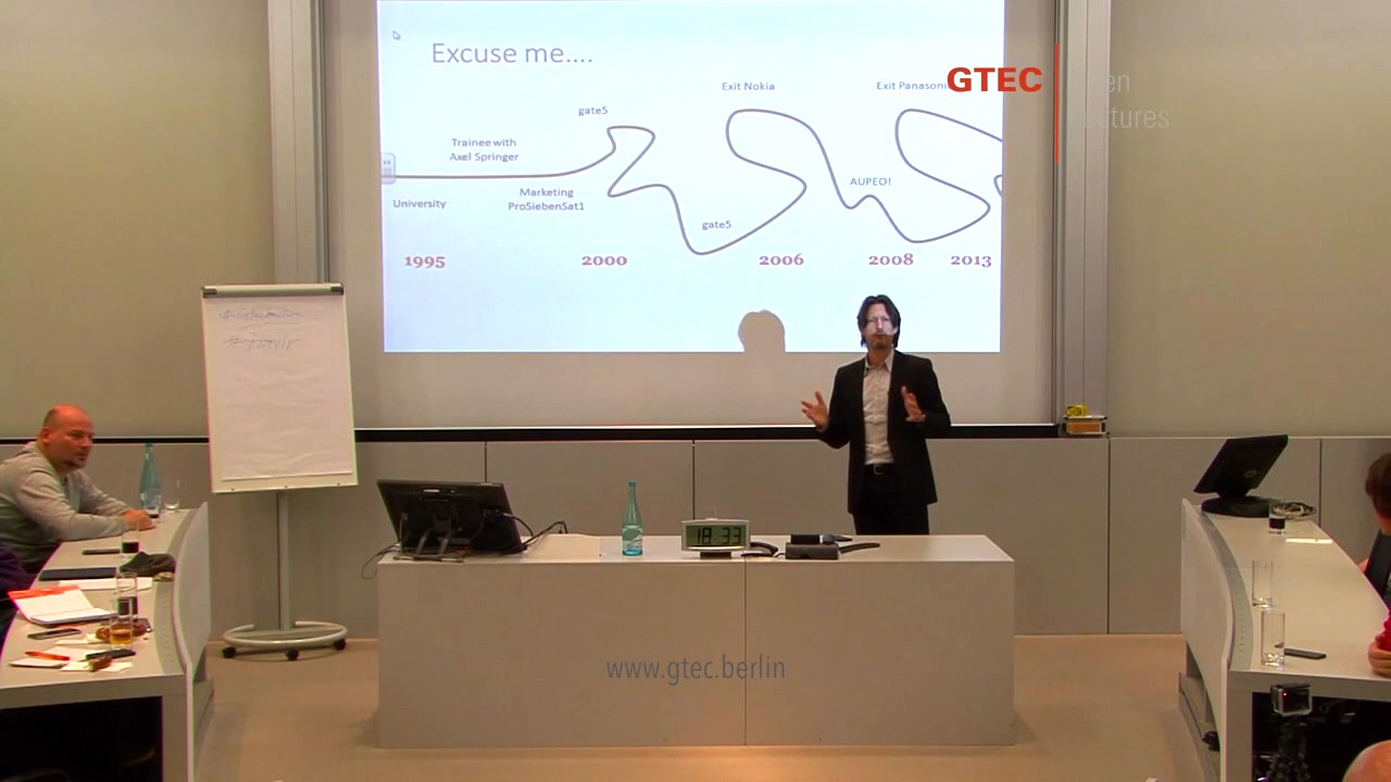 GTEC Open Lecture | Holger G. Weiss, CEO of AUPEO