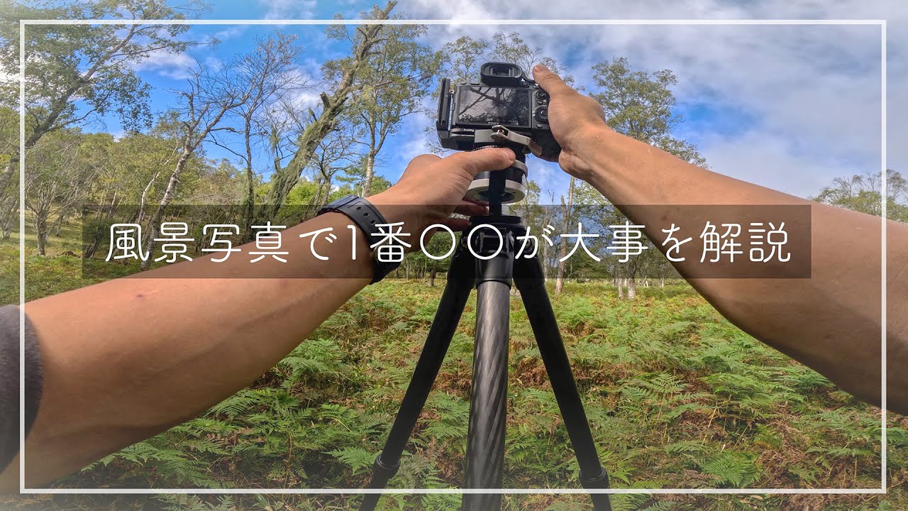 風景写真で1番〇〇が大事を解説