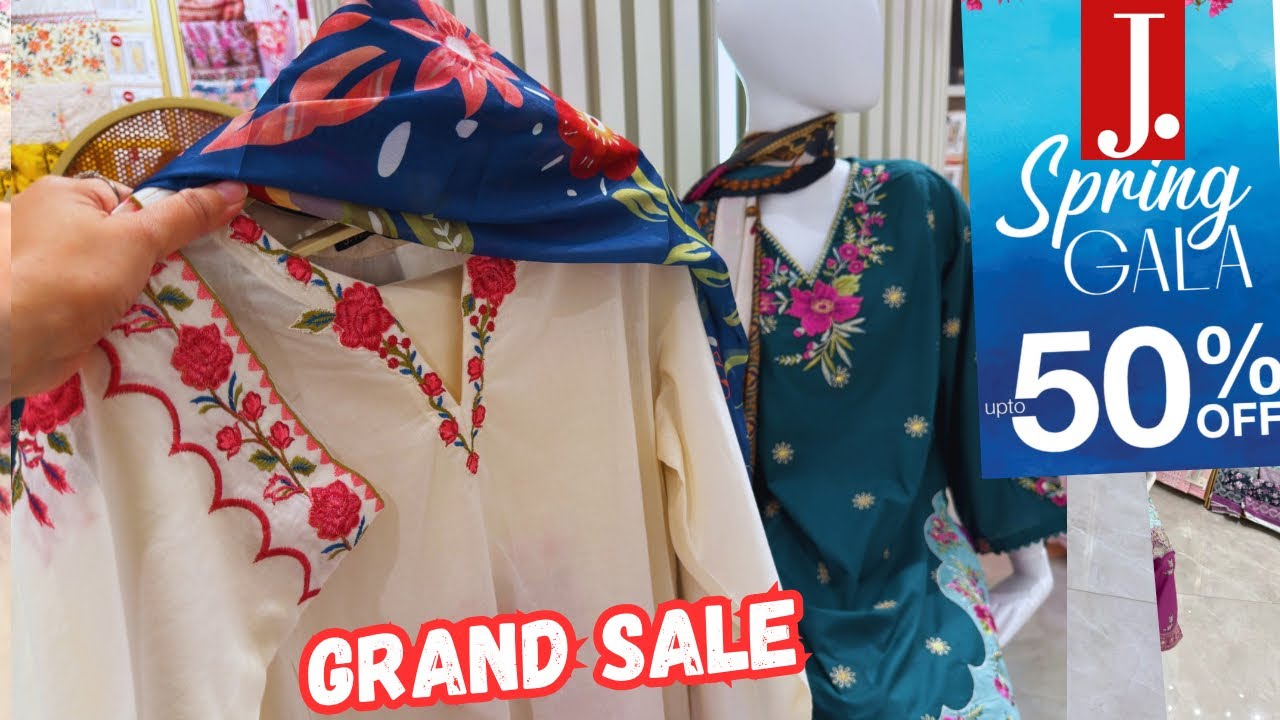 🔥 J. Grand Eid Sale 2026 📣 j.junaid jamshed Sale on Entire New Collection 🔥 j.sale 2026📣😱