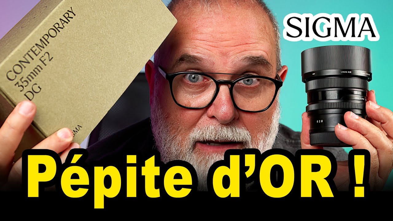 Objectif Sigma 35mm F2.0 DG Contemporary Une pépite d'OR - EN FRANÇAIS