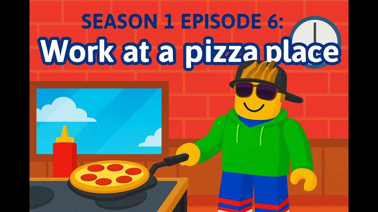 Season 1 episode 6: Work at a pizza place