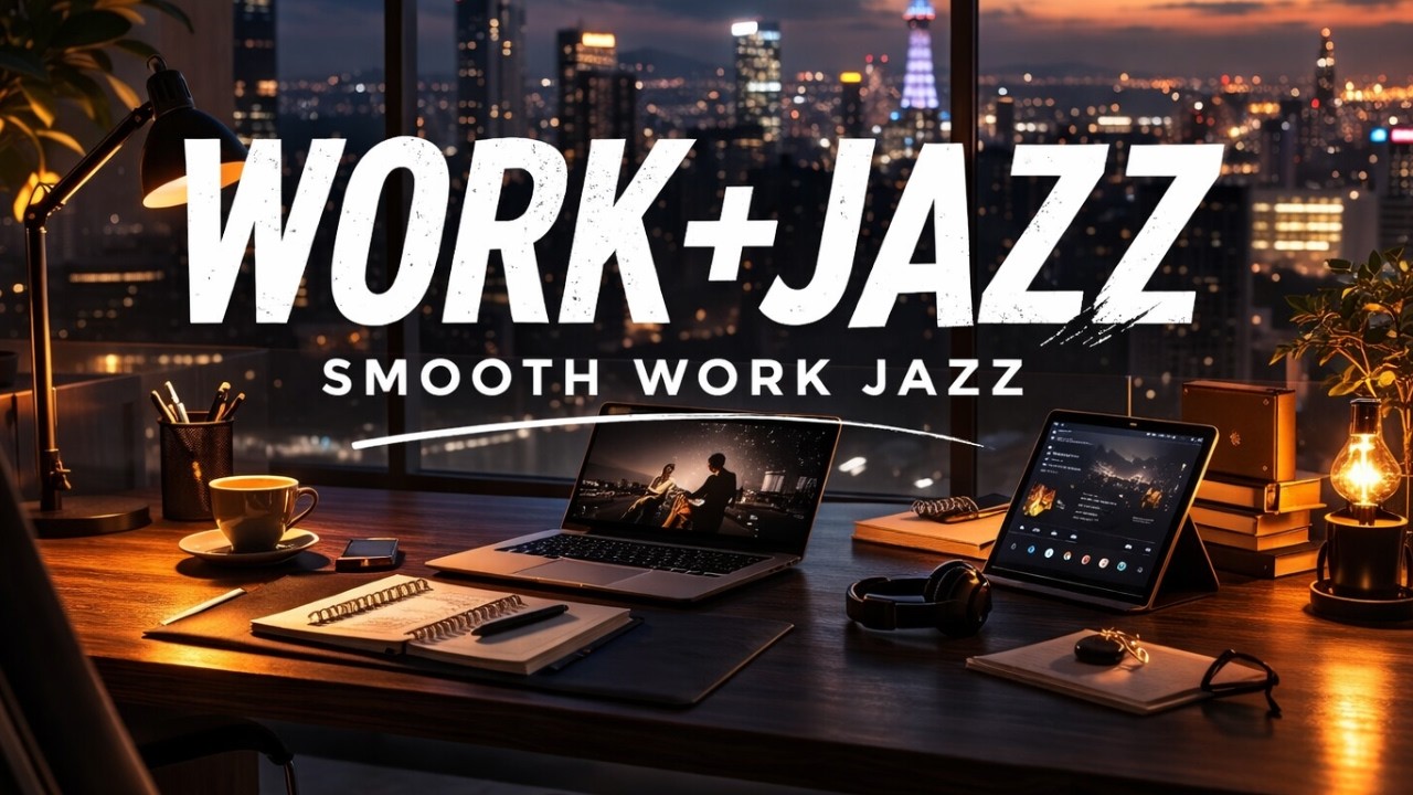 Jazz for Work – 1 Hour Smooth Piano for Deep Focus