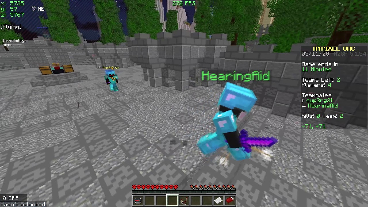 15 star and 11 star gets false banned in Hypixel UHC (Corrupt mod)(Unbanned)