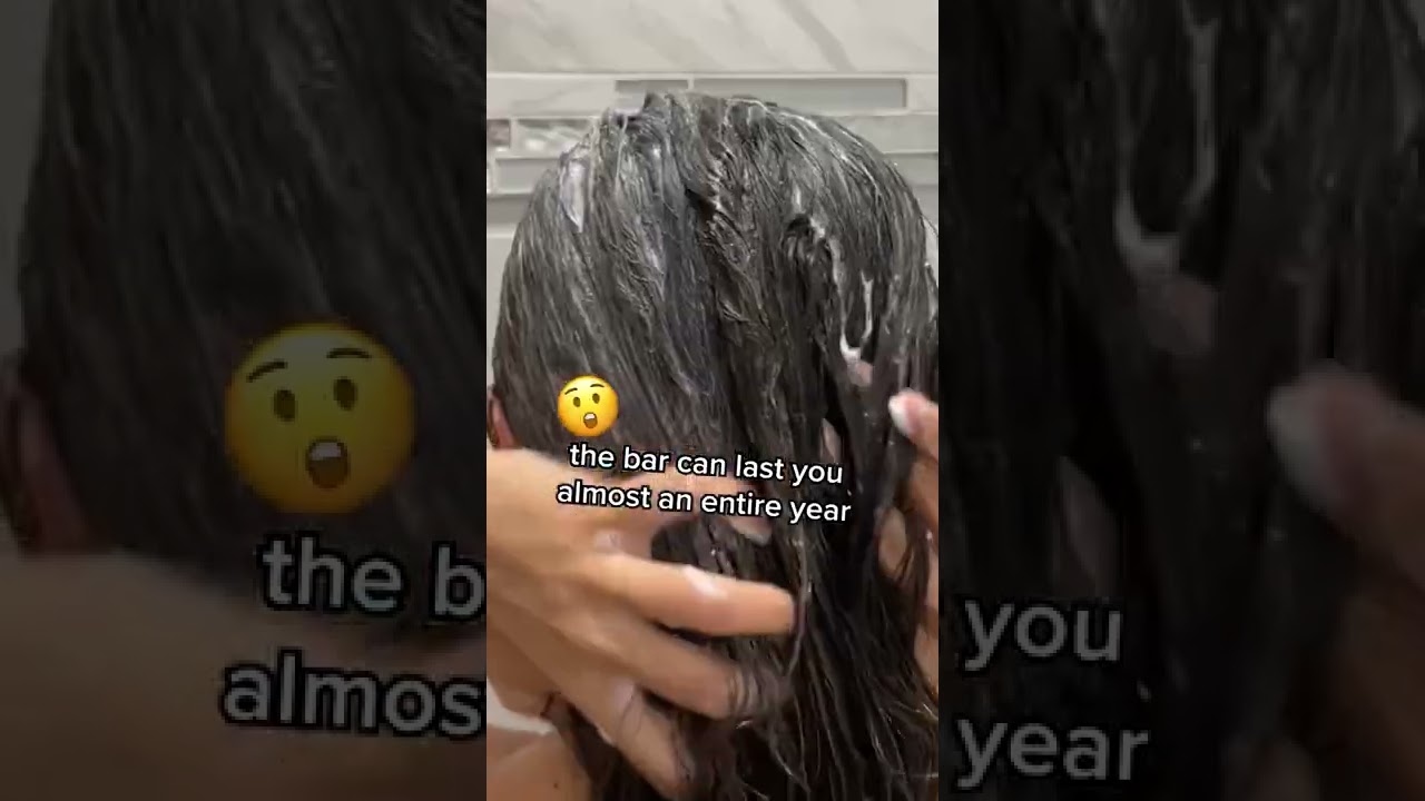 One Ethique shampoo bar could last you an entire year! 👀