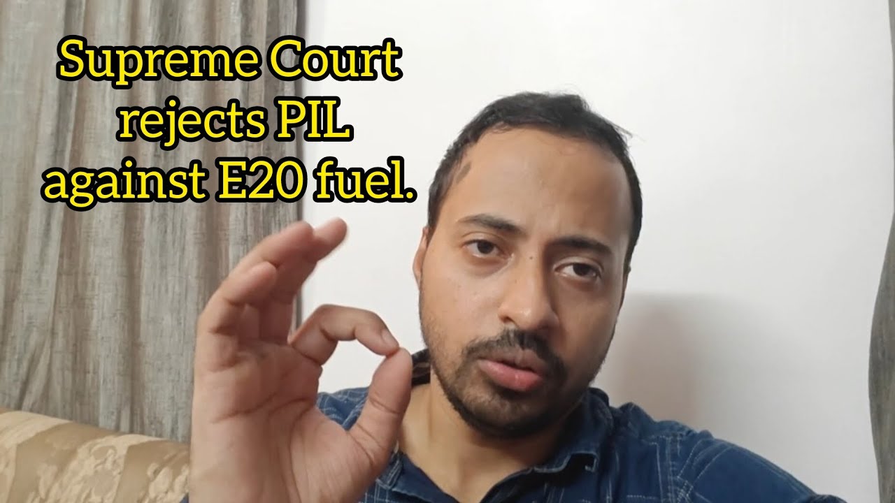 Supreme Court Rejects PIL against E20 fuel