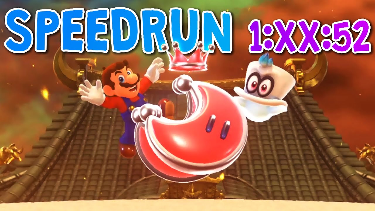 So ancora fare una SPEEDRUN di Mario Odyssey?