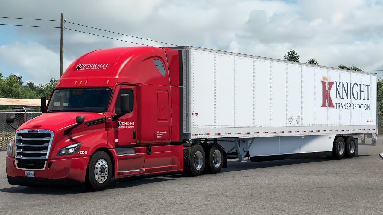 ATS Harrison(AR) to Hays(KS) Realistic Driving Freightliner Cascadia