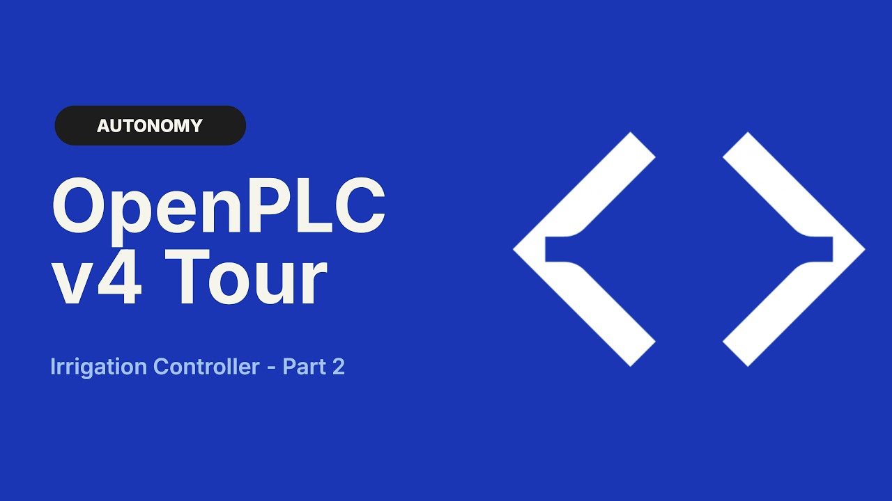 OpenPLC v4 Tour - Irrigation Controller Part 2