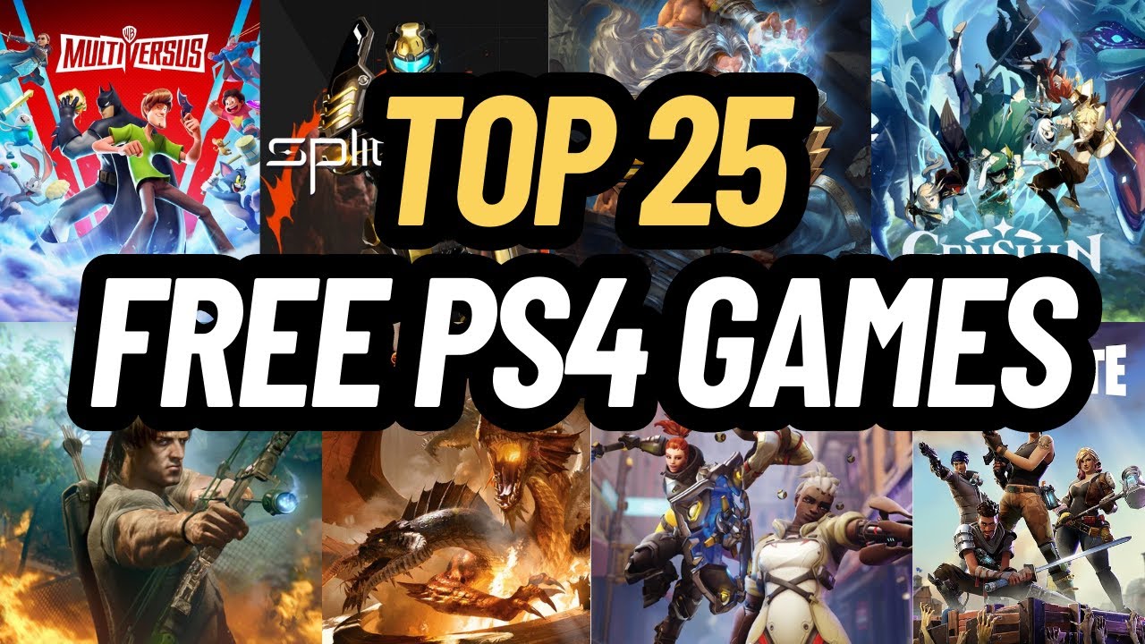 ТОП-25 ЛУЧШИХ БЕСПЛАТНЫХ ИГР НА PS4