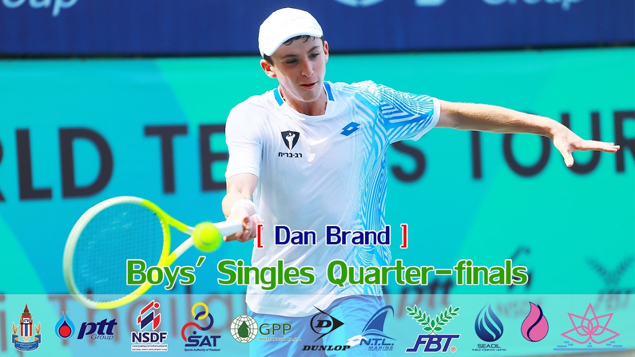 ITF Juniors World Tennis Tour J300 1 Boys' Singles Quarter finals – Dan Brand vs Danie lJovanovski 2