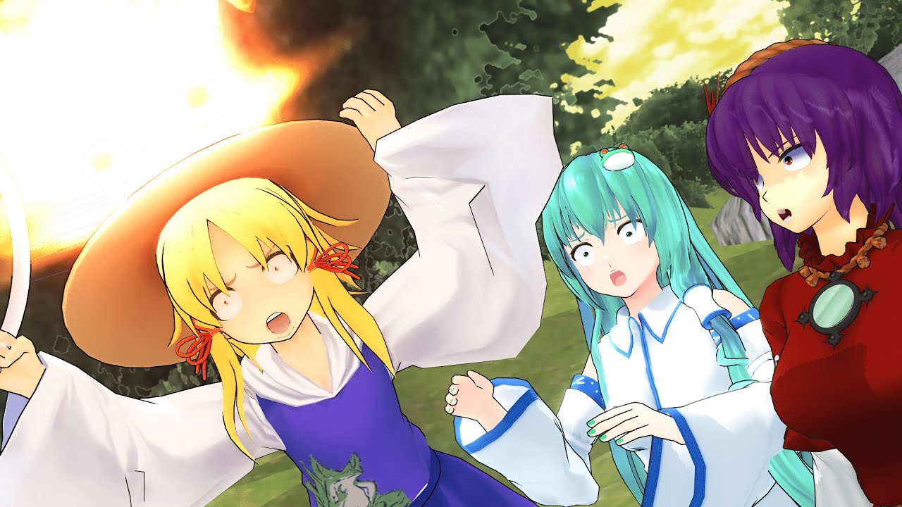 【東方MMD】もしも、早苗だったら…【MMD紙芝居】