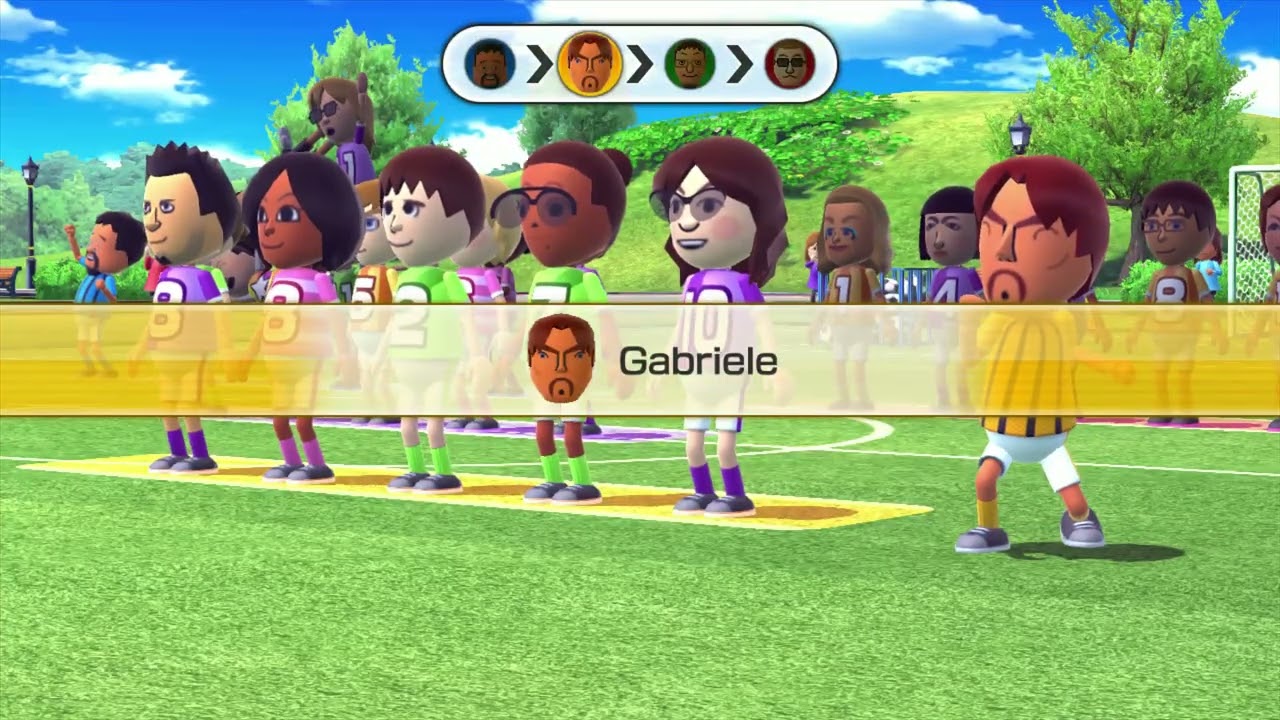 Wii Party U Team Building Kentaro vs Steve vs Daisuke vs Gabriele