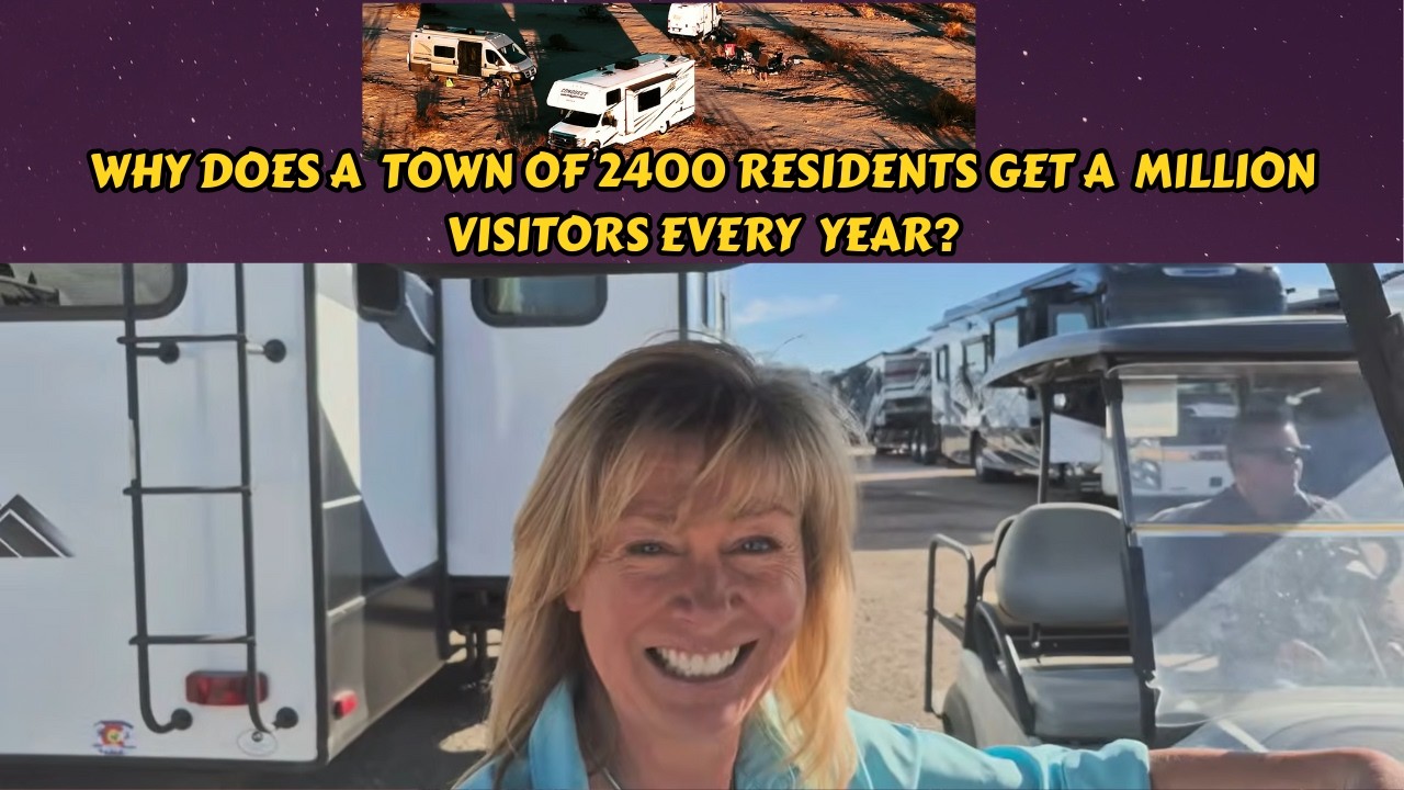 What So Special In Quartzsite Az To Bring 750,000 to 1 million Visitors every Winter?