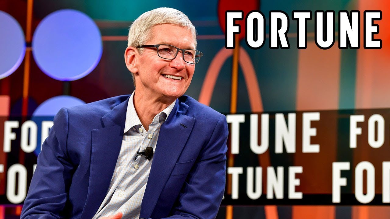 Посмотрите выступление генерального директора Apple Тима Кука на мероприятии Fortune’s CEO Initia...