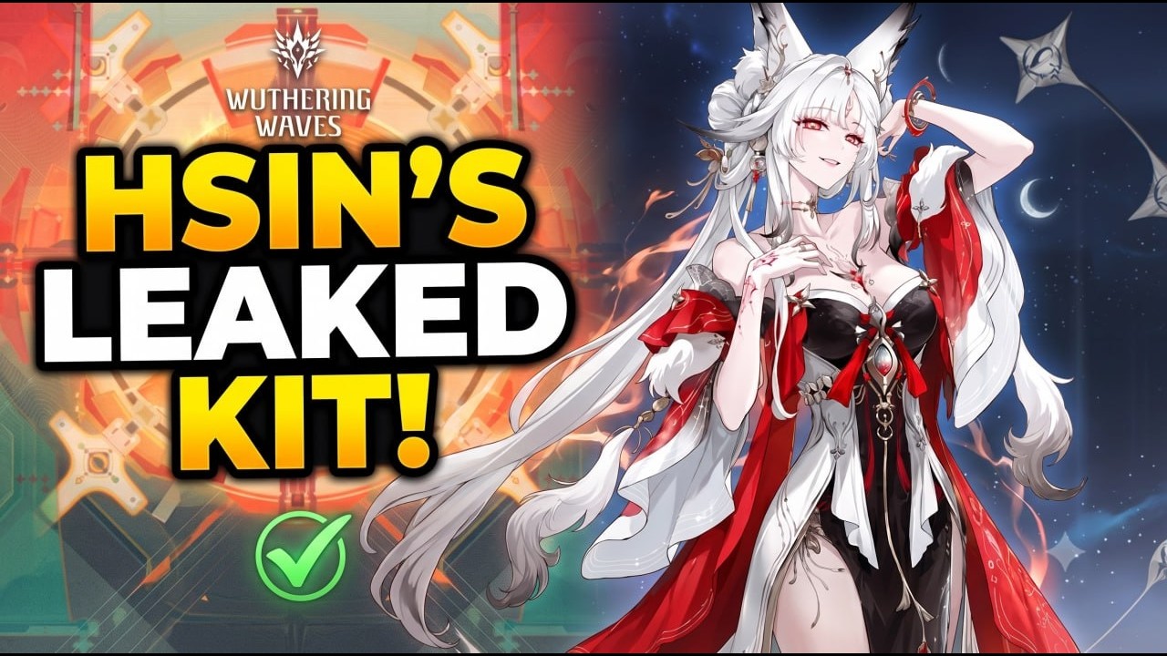 HUGE LEAKS! HSIN FULL KIT BREAKDOWN! | Hsin WUWA, Hsin Wuthering Waves, WUWA Hsin, Hsin Kit, WUWA