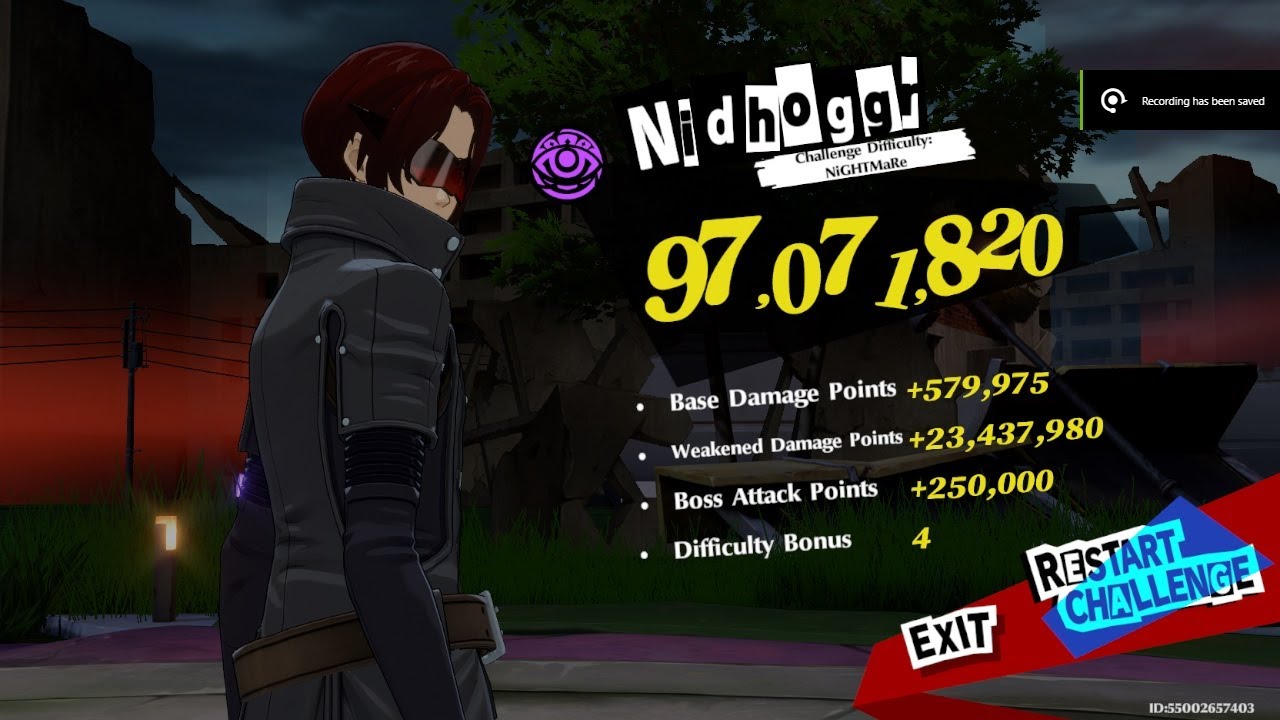 P5X SEA (Ver 2.1) Nidhoggr Dod Companio Boss Use S.Motoha A6F6