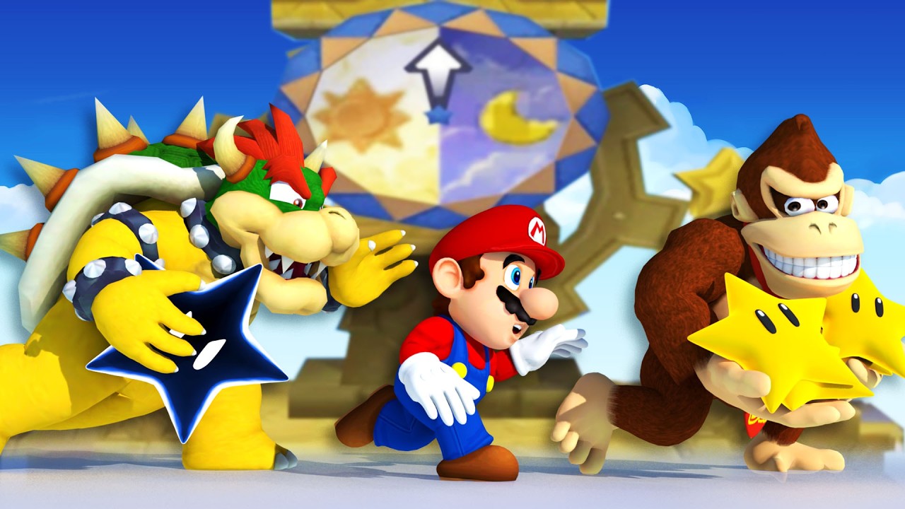 A Mario Party board unlike any other...
