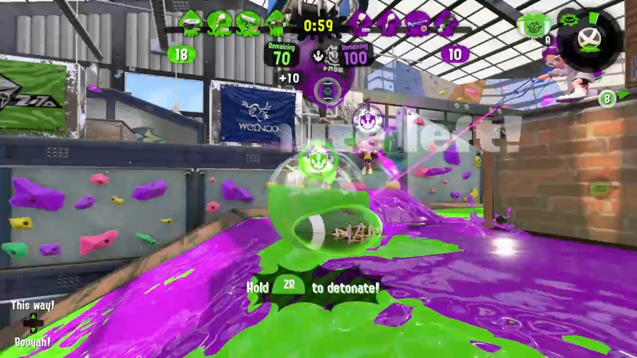 Splatoon 2 - Clam Blitz Big Brain Strat