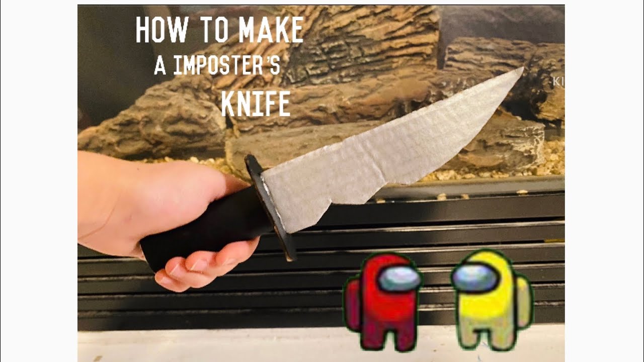 How to make the Imposter&rsquo;s knife in among us