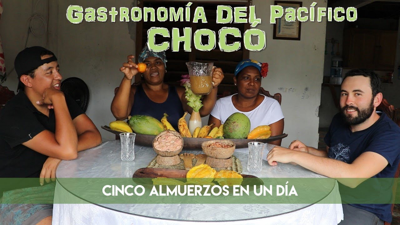 ¡5 ALMUERZOS EN UN DÍA! ¿Qué comer en el Pacífico Colombiano?
